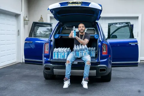 David Walker, founder of Positivity Alkaline Water
